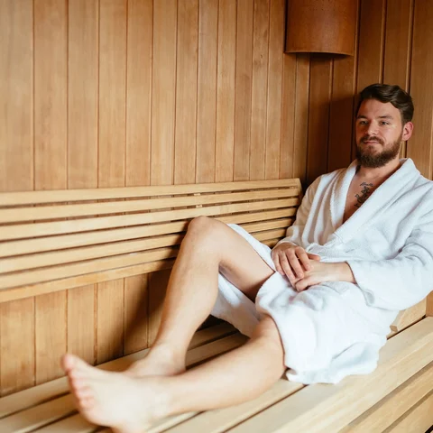 Sauna usata nel percorso di disintossicazione Narconon
